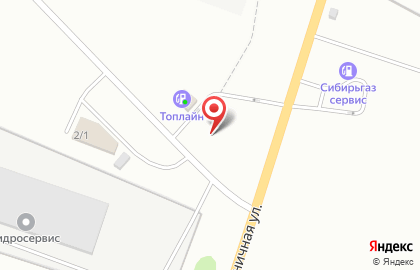 Автозаправочная станция Топлайн на Мельничной улице на карте