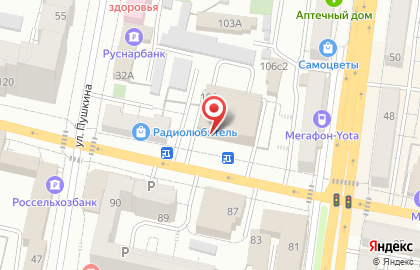 Салон связи +7 на Преображенской улице на карте