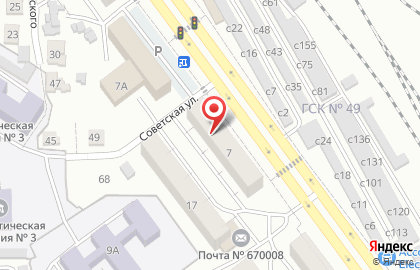 Кондитерская лавка Сласть в Советском районе на карте
