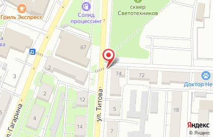ОАО АККСБ КС Банк на улице Терешковой на карте