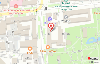 ОАО Банкомат, АКБ Связь-Банк на проспекте Октябрьской Революции на карте