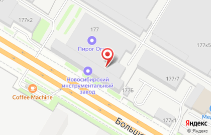 Лида на Большевистской улице на карте
