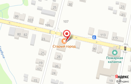 Ресторан Старый город на Московской улице на карте