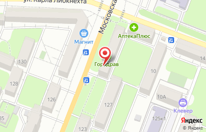 Магазин разливных напитков Варница на Московской улице на карте