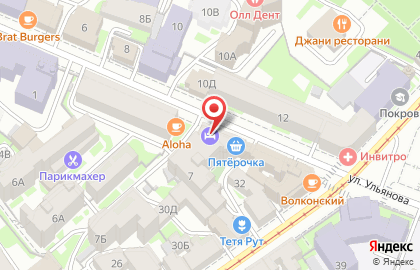 Мини-отель Пешков на карте