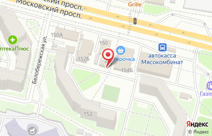 Ногтевая студия Акварель на Московском проспекте на карте