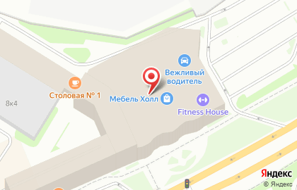 Салон мягкой мебели Фабрика Диванов на площади Карла Фаберже на карте