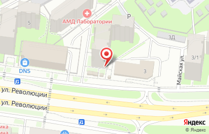 Супермаркет Лион в Свердловском районе на карте