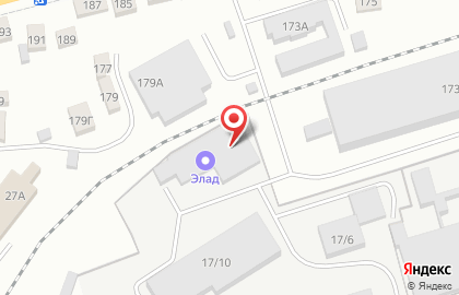 Элад на карте