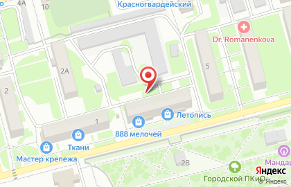 Салон сотовых телефонов, ИП Чекулин А.М. на карте