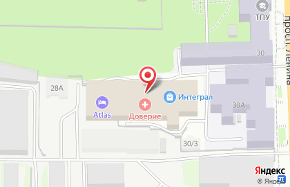 Торгово-монтажная фирма Альфа-Сервис на проспекте Ленина на карте