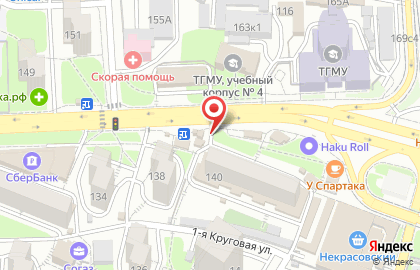 Микрофинансовая организация Мега ДВ 25 в Первореченском районе на карте