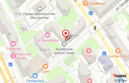 Клиника эстетической медицины Dr. Konstanta на Воронцовской улице на карте