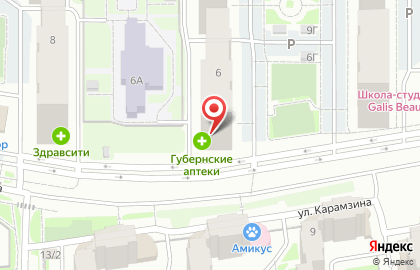 Служба покоса травы и обработке от клещей на карте