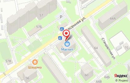 Супермаркет Магнит в Москве на карте