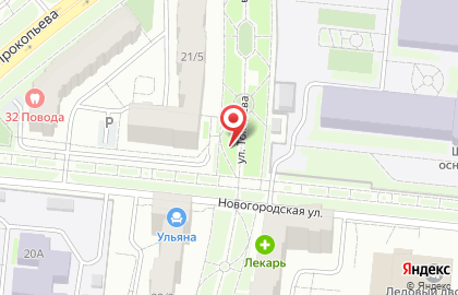 Магазин Гастроном 21 на карте