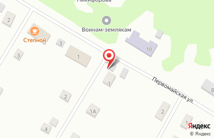Магазин Сельпо на Центральной улице на карте