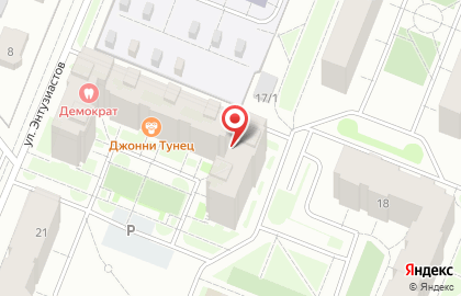 Служба доставки Джонни Тунец в Ханты-Мансийске на карте
