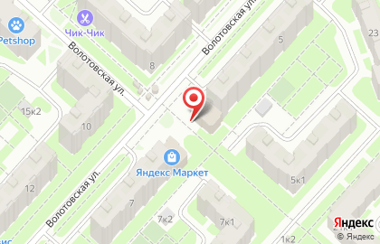 Мебельный магазин Волхова на Волотовской улице на карте