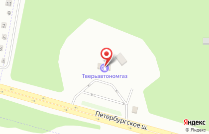 НТК на Петербургском шоссе на карте