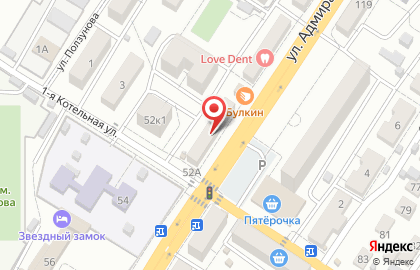 Зоомагазин ЛеМуррр на улице Адмирала Нахимова на карте