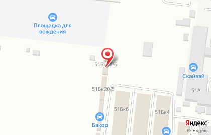 Автомагазин Росско в Кировском районе на карте