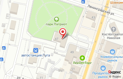 Магазин автозапчастей в Санкт-Петербурге на карте