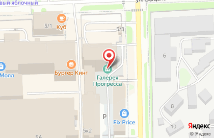 Центр современного искусства Галерея Прогресса на карте