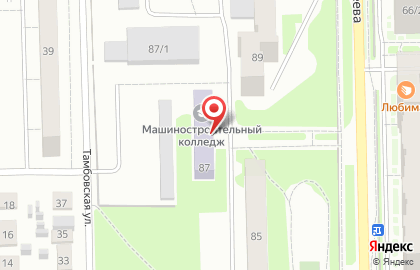 Новосибирский машиностроительный колледж на карте