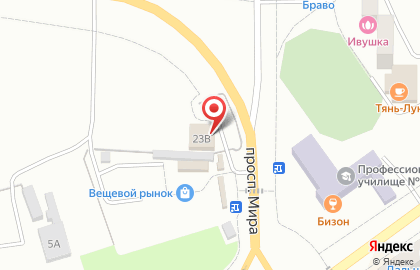 Путник на проспекте Строителей на карте