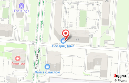 Магазин разливного пива в Калининграде на карте