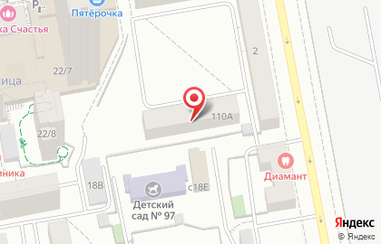 Екатеринбургский центр занятости на улице Челюскинцев на карте