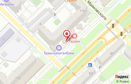 Банкомат ТКБ на улице Есенина, 110 на карте