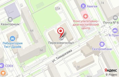 Пермэнергосбыт на карте
