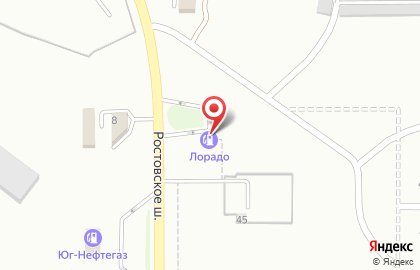 Лорадо на Ростовском шоссе на карте