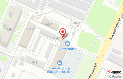 Автомойка На Элеваторной на Элеваторной улице на карте