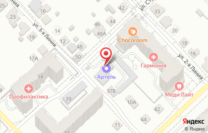 Группа компаний Артель на улице Стройкова на карте