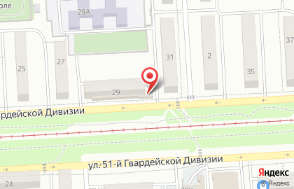 Пекарня у дома в Дзержинском районе на карте
