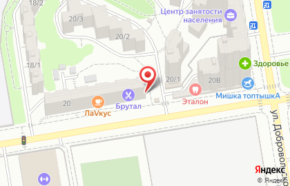 Компания АльпСтрой на бульваре Комарова на карте