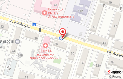 Пекарня Шарлотка Виорд на улице Аксёнова на карте
