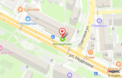 Аптека Здравица на улице М.И. Неделина на карте