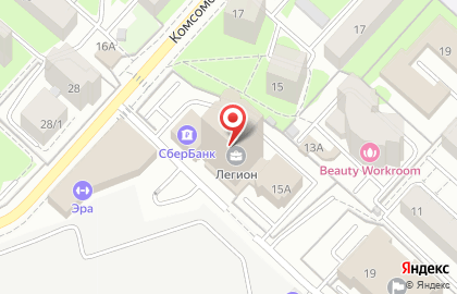 Офис МИЭЛЬ "Люберцы-1" на улице Комсомольская на карте