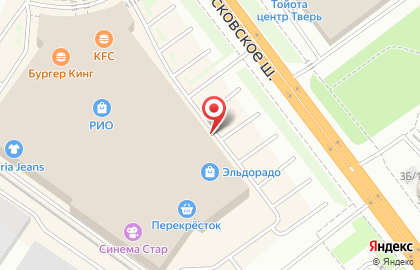 Магазин бытовой техники и электроники Эльдорадо на площади Гагарина на карте
