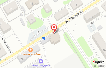 Инженерно-технический центр Независимость на улице Радищева на карте