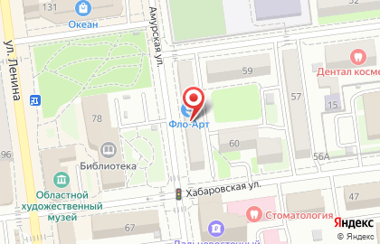 Сервисный центр Матрица на Амурской улице на карте