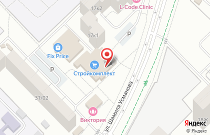 Банкомат Банк ВТБ24, филиал в г. Набережные Челны на улице Шамиля Усманова на карте