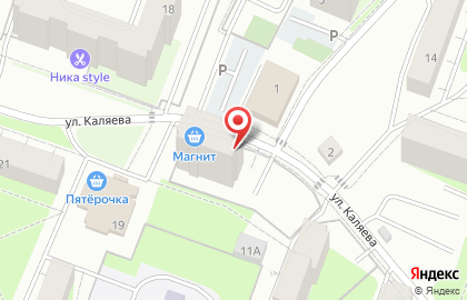 Киоск по продаже фруктов и овощей в Кировском районе на карте