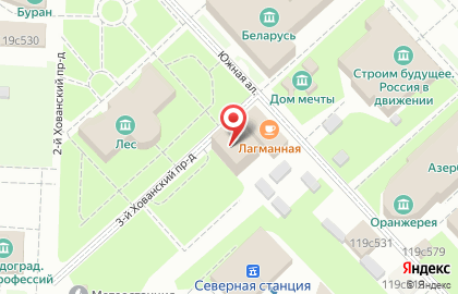 Кафе Восточное в Москве на карте