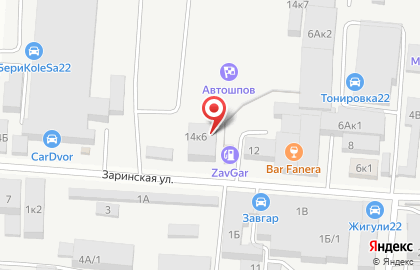 Автошкола АвтоШПОВ в Железнодорожном районе на карте