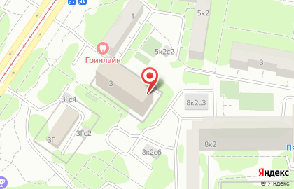 Торговый центр Кофейный автомат на Симферопольском бульваре на карте